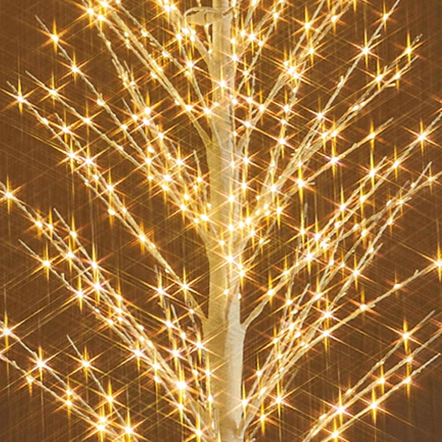 Fudios Lighted White Tree Willow 4FT 450 LED Fairy Lights, Christmas Artificial Tree Lights Plug in for Indoor Outdoor Holiday Decoration