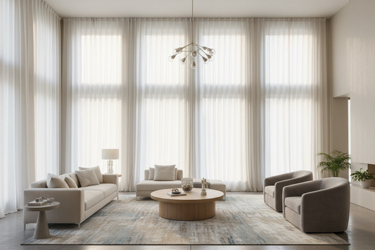 Why These 120-Inch White Linen Blackout Curtains Are Perfect for Large Living Spaces