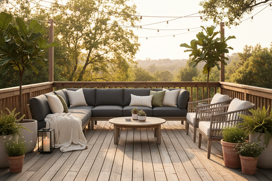 🌿 Outdoor Comfort Made Easy Create a relaxing and stylish outdoor area.