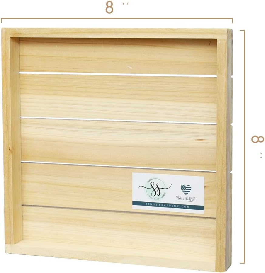 Simply Said, INC A Good Friend Knows All Your Stories, A Best Friend Helps You Write Them, 8 inch Wood Perfect Pallet Petites Plaque Sign, Made in USA