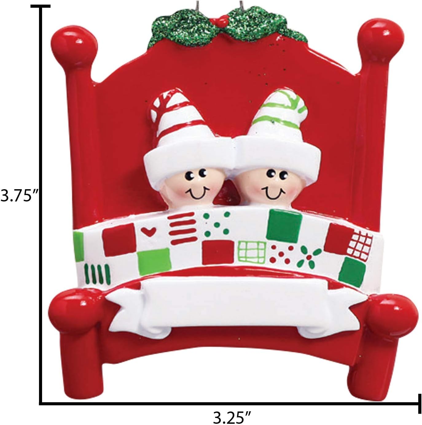 Personalized Family Christmas Ornament - Custom 'First Christmas' Family Ornament 2024 'Better Together' Customized Hanging Ornament