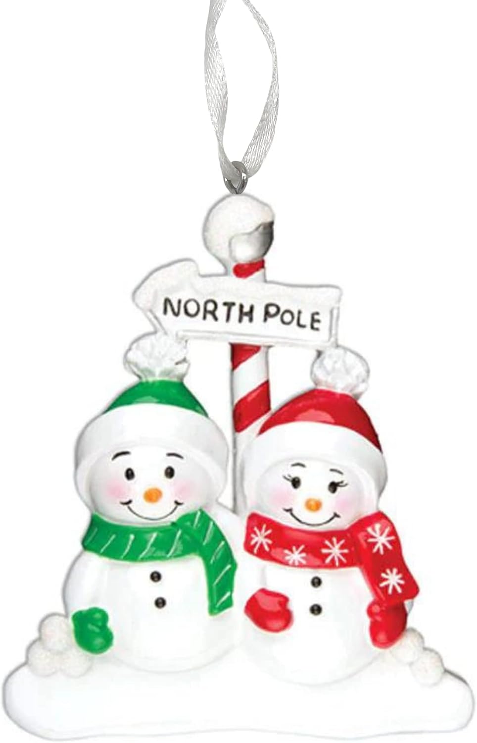 2025 Family Christmas Ornament – Personalized Ornament for Families – Custom Snowman Family Ornament – Holiday Tree Decoration Keepsake Gift (Snowman Family of 2)