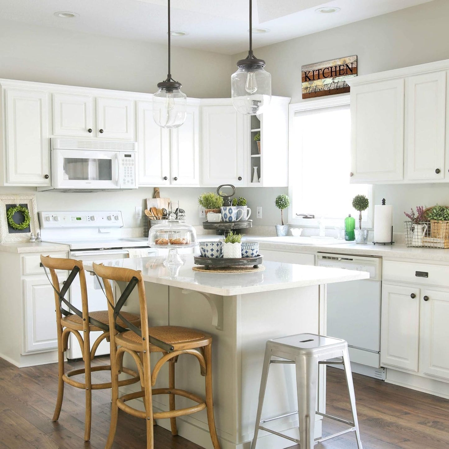 No Soliciting Sign for House,Ideal No Soliciting Signs for Front Door, Wall, Doorbell,Hanging Wood Plaque,Perfect No Solicitation Signs for Every Home, Business or Office 4x16 Inch