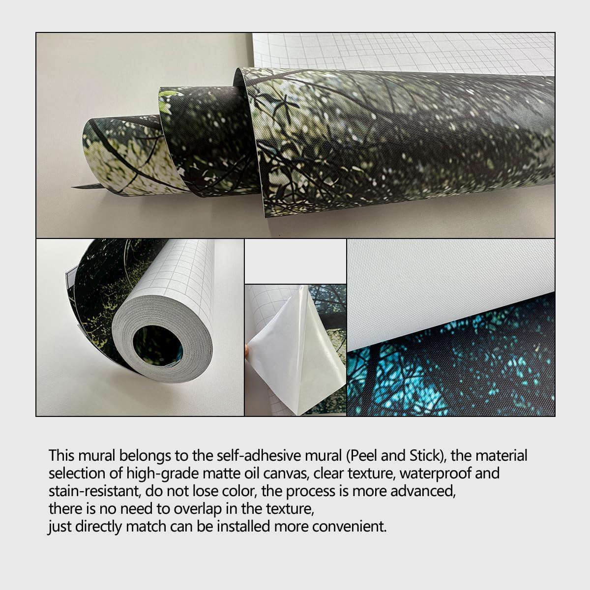 Gold Banana Leaf Wall murals Peel and Stick Wallpaper for Bedroom Living Room - 58"x86"