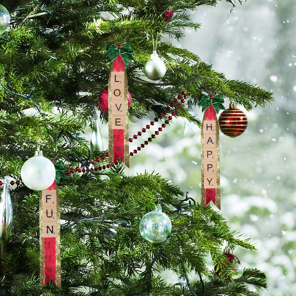 1000 Scrabble Letters for Crafts - Wood Tiles for DIY Gift Decoration - Making Alphabet Coasters and Crossword Game