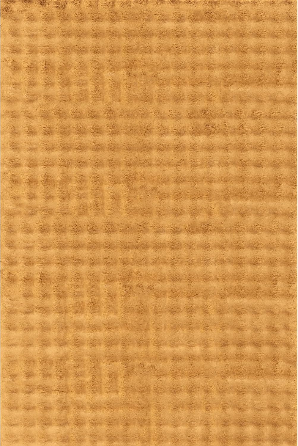nuLOOM Jeni Checkered 7'6" x 9'6" Machine Washable Area Rug for Living Room Bedroom Dining Room Kitchen, Gold